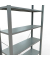 SCHULTE Schwerlastregal MULTIplus 150 17731 silber 100,0 x 30,0 x 230,0 cm