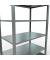 SCHULTE Schwerlastregal MULTIplus 150 17761 silber 100,0 x 60,0 x 200,0 cm