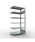 SCHULTE Anbau-Schwerlastregal MULTIplus 150 17764 silber 100,0 x 60,0 x 200,0 cm