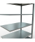 SCHULTE Anbau-Schwerlastregal MULTIplus 150 17764 silber 100,0 x 60,0 x 200,0 cm