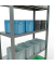 SCHULTE Schwerlastregal MULTIplus 250 12940-LR silber 100,0 x 40,0 x 200,0 cm