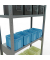 SCHULTE Schwerlastregal MULTIplus 250 12942-LR silber 100,0 x 40,0 x 300,0 cm