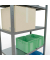 SCHULTE Schwerlastregal MULTIplus 250 12950-LR silber 100,0 x 50,0 x 200,0 cm
