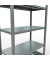 SCHULTE Schwerlastregal MULTIplus 250 12950-LR silber 100,0 x 50,0 x 200,0 cm