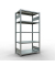 SCHULTE Schwerlastregal MULTIplus 250 12960-LR silber 100,0 x 60,0 x 200,0 cm