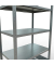 SCHULTE Schwerlastregal MULTIplus 250 12960-LR silber 100,0 x 60,0 x 200,0 cm