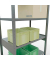 SCHULTE Schwerlastregal MULTIplus 250 12961-LR silber 100,0 x 60,0 x 250,0 cm