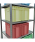 SCHULTE Schwerlastregal MULTIplus 250 12980-LR silber 100,0 x 80,0 x 200,0 cm