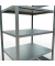 SCHULTE Schwerlastregal MULTIplus 250 12980-LR silber 100,0 x 80,0 x 200,0 cm