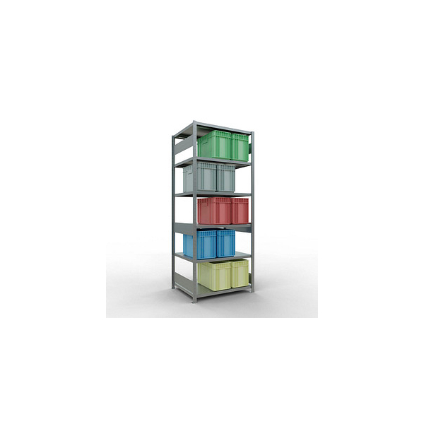 4004514284136 - Schulte Lagertechnik Fachbodenregal-Stecksystem MULTIplus 250 Grundregal Längenriegel 2500x1000x800 mm 6 Böden verzinkt 4004514284136 - Schulte Lagertechnik Fachbodenregal-Stecksystem MULTIplus 250 Grundregal Längenriegel 2500x1000x800 mm 6 Böden verzinkt