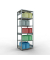 SCHULTE Schwerlastregal MULTIplus 250 12982-LR silber 100,0 x 80,0 x 300,0 cm
