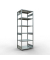 SCHULTE Schwerlastregal MULTIplus 250 12982-LR silber 100,0 x 80,0 x 300,0 cm
