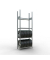 SCHULTE Reifenregal 20984 silber 100,0 x 40,0 x 275,0 cm