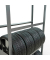 SCHULTE Reifenregal 20989 silber 115,0 x 40,0 x 275,0 cm