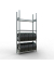 SCHULTE Reifenregal 20994 silber 130,0 x 40,0 x 275,0 cm