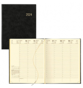 Buchkalender Wochenbuch 2024 anthrazit