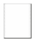 Endlospapier 12241, A4 hoch blanko, 1-fach, 12 Zoll x 240 mm
