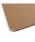 Mauspad Smartstyle quadratisch 27 x 0,6 x 20 cm (B x H x T) antistatisch ohne Handgelenkauflage Lederimitat cognac