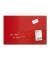 Glas-Magnetboard artverum GL 122, 60x40cm, rot