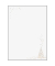 Weihnachtsbriefpapier Weihnachtsbaum Golden Tree DP084, A4, 90g
