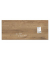 Glas-Magnetboard artverum GL 247, 130x55cm, braun, Design Natural Wood