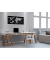 Glas-Magnetboard artverum GL 270, 91x46cm, mit Karte, Karte