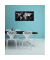 Glas-Magnetboard artverum GL 270, 91x46cm, mit Karte, Karte