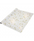 Geschenkpapier GP115, Sterne, 70cm x 5m, weiß/gold