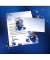 Motiv-Weihnachtsbriefpapier Blue Harmony DP034 A4 90g 