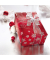 Geschenkpapier GP113, Sterne/Ornamente, 70cm x 5m, rot/silber