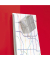 Glas-Magnetboard artverum GL 202, 100x100cm, rot