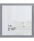 Glas-Magnetboard artverum GL 201, 100x100cm, weiß