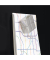 Glas-Magnetboard artverum GL 200, 100x100cm, schwarz
