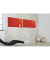 Glas-Magnetboard artverum GL 147, 91x46cm, rot