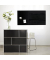 Glas-Magnetboard artverum GL 145, 91x46cm, schwarz
