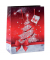 Geschenktasche GT022, Weihnachten, Sparkling Tree, mit Glanzlackierung und Geschenkanhänger, Sparkling Tree, 260mm x 330mm