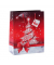Geschenktasche GT022, Weihnachten, Sparkling Tree, mit Glanzlackierung und Geschenkanhänger, Sparkling Tree, 260mm x 330mm