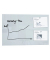 Glas-Magnetboard artverum, GL141, 100x65cm, Tempered Glas, Rückseite Metall, Glas