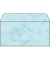 Designbriefumschläge Din Lang ohne Fenster nassklebend 90g Marmor blau