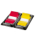 Haftmarker HN496, Z-Marker, 25x43mm, 2-farbig sortiert, ohne, Z-Notes, rechteckig