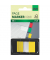 Haftmarker HN490, Z-Marker, 25x43mm, gelb, ohne, Z-Notes, rechteckig