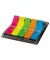 Haftmarker HN489, TRANSPARENT, 12x45mm, 5-farbig sortiert, ohne, Z-Notes, rechteckig