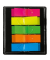 Index Haftstreifen Z-Marker mini mit 5 Farben (neonrot, -gelb, -grün, -orange, -blau)