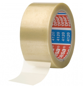 Packband tesapack 04120-00008, 50mm x 66m, transparent