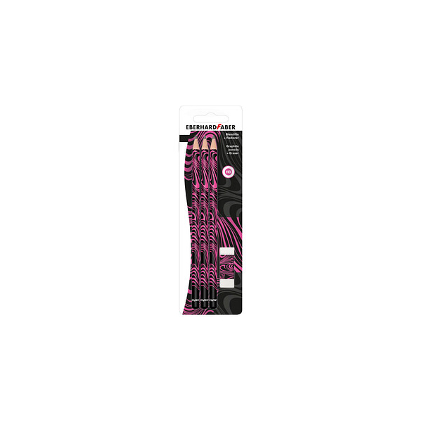 4087205118910 - Bleistift-Set 511891 3x schwarz neon pink kA HB 4087205118910 Faber-Castell 4087205118910 - Bleistift-Set 511891 3x schwarz neon pink kA HB 4087205118910 Faber-Castell