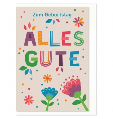 Geburtstagskarten 01-612 115mm x 165mm (BxH)
