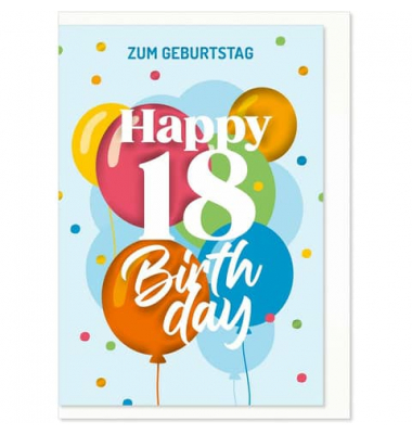 Geburtstagskarten 08-073 115mm x 165mm (BxH)