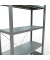 SCHULTE Schwerlastregal MULTIplus 250 12940 silber 100,0 x 40,0 x 200,0 cm