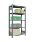 SCHULTE Schwerlastregal MULTIplus 250 12950 silber 100,0 x 50,0 x 200,0 cm