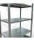 SCHULTE Schwerlastregal MULTIplus 250 12960 silber 100,0 x 60,0 x 200,0 cm